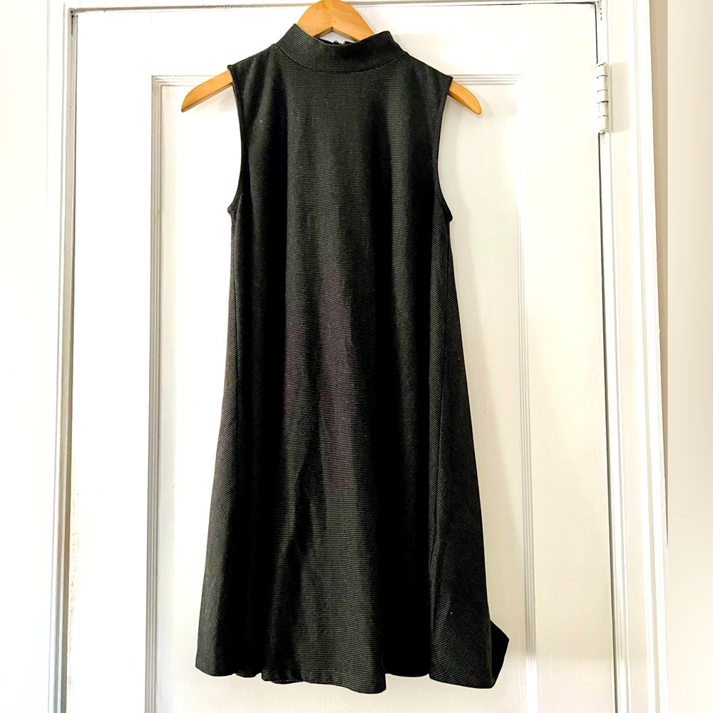 Mock neck dress